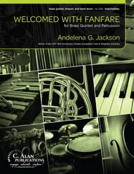 Welcomed with Fanfare (Brass Quintet & Percussion) cover